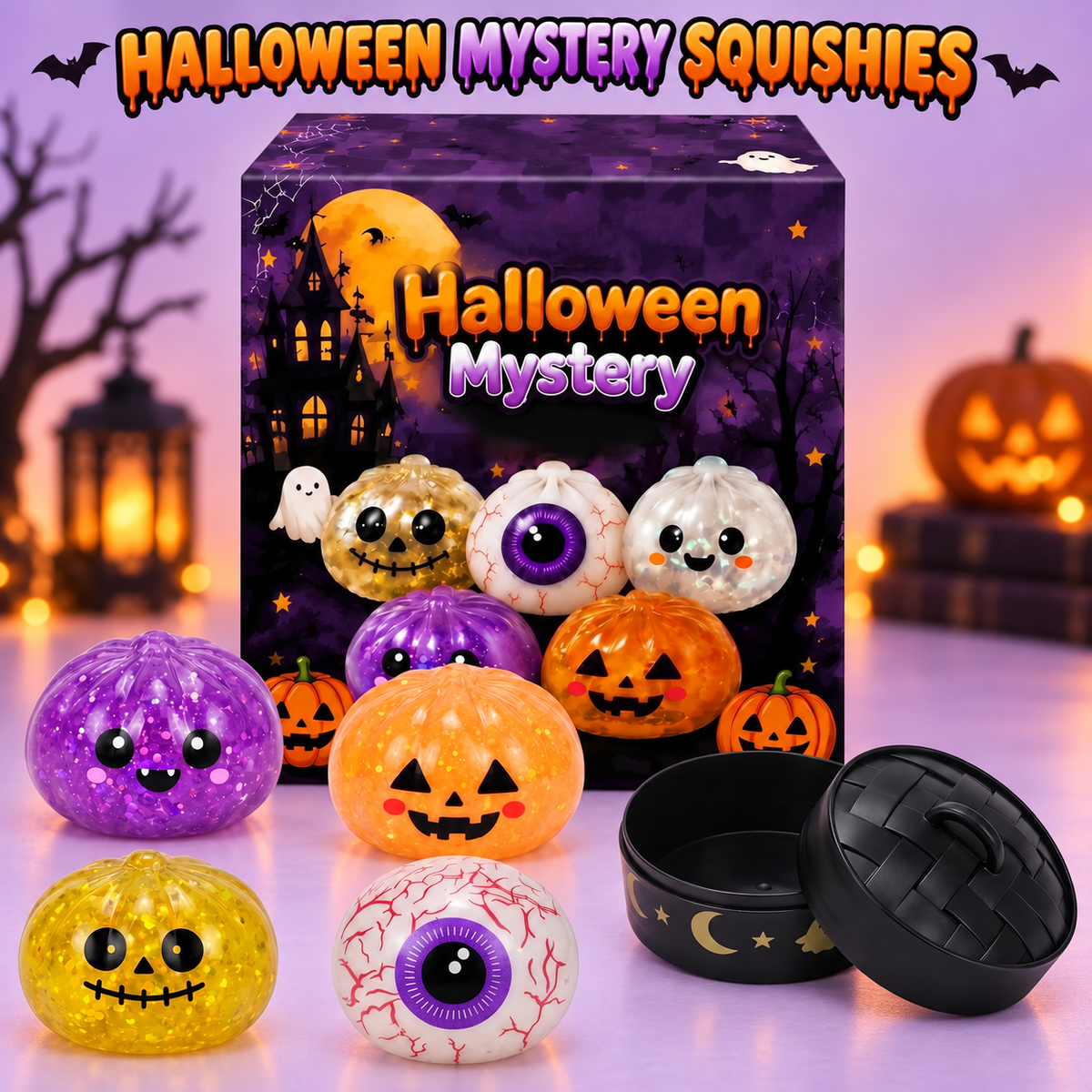 HALLOWEEN MYSTERY SQUISHY TOY BLIND BOX