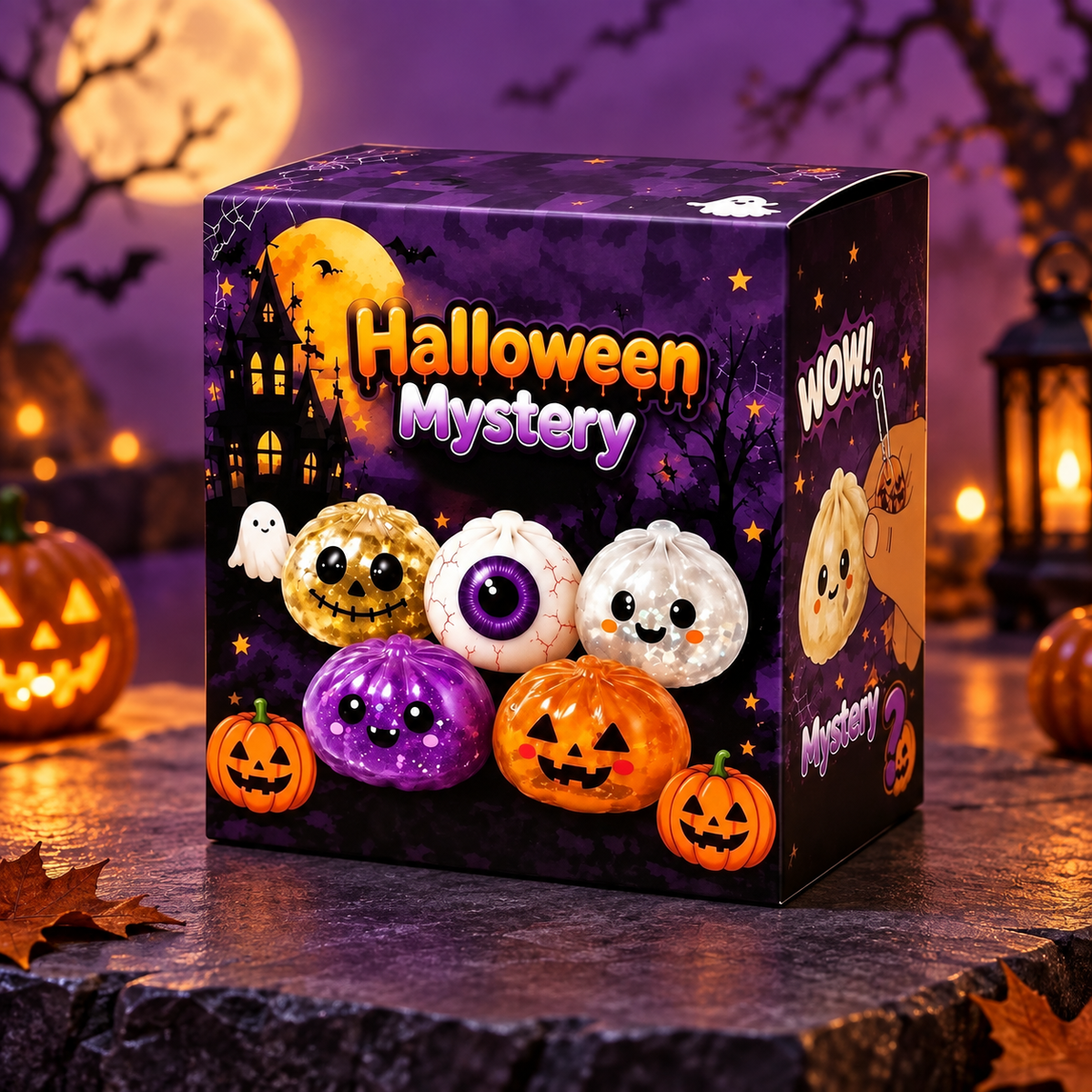HALLOWEEN MYSTERY SQUISHY TOY BLIND BOX