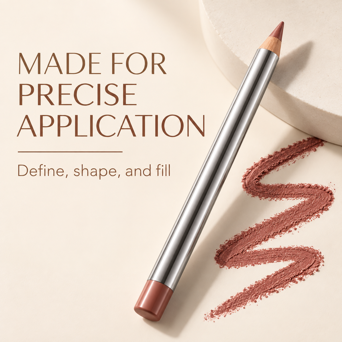 360 Contour Lip Liner Pencil, Precision Lip Definer for Shaping and Filling, Available in Multiple Shades, 1 Count
