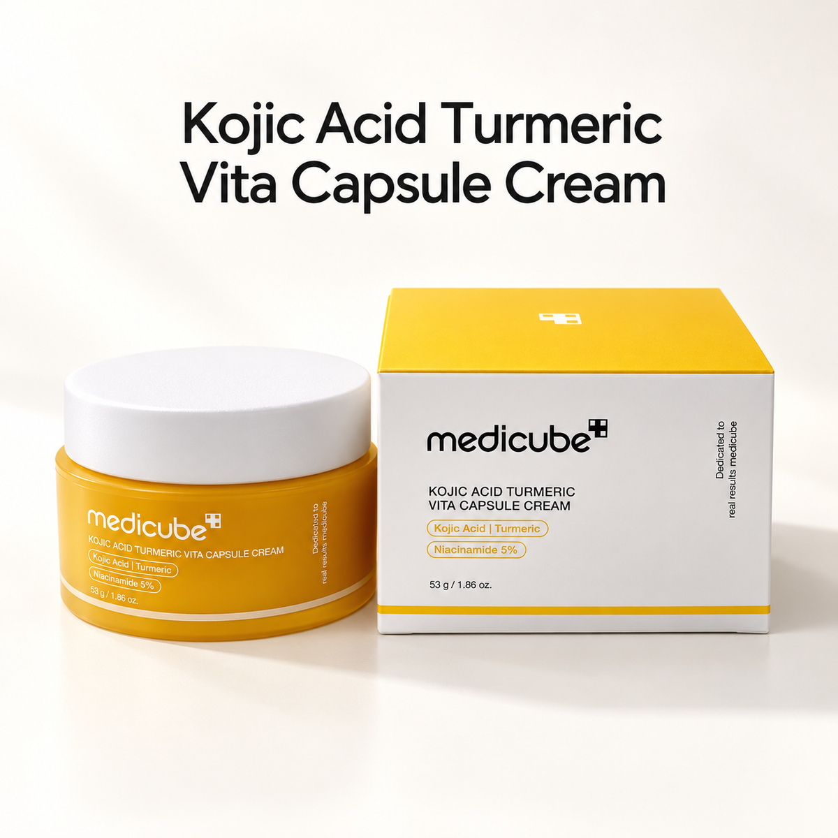 Kojic Acid Turmeric Resurfacing Toner, Brightening Face Toner with Niacinamide and Glycolic Acid, Lightweight Hydrating Exfoliating Toner, 8.45 fl oz (250 mL)