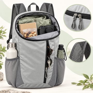 Lightweight Foldable Hiking Backpack with Storage Pouch