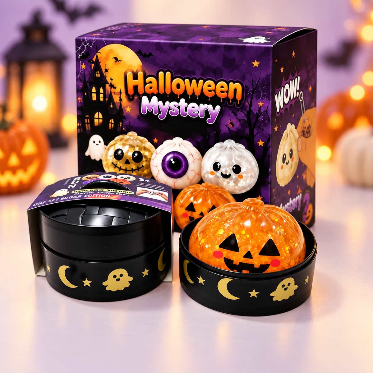 HALLOWEEN MYSTERY SQUISHY TOY BLIND BOX