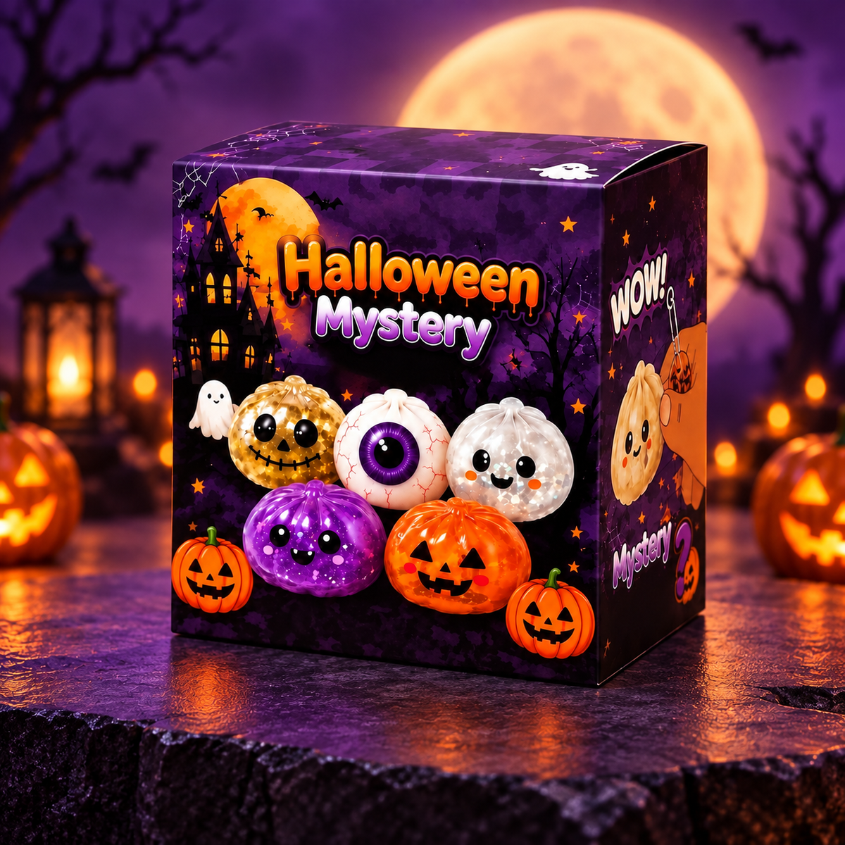 HALLOWEEN MYSTERY SQUISHY TOY BLIND BOX
