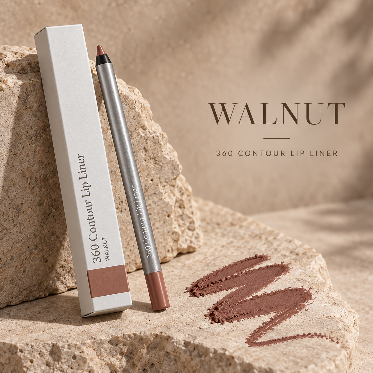 360 Contour Lip Liner Pencil, Precision Lip Definer for Shaping and Filling, Available in Multiple Shades, 1 Count