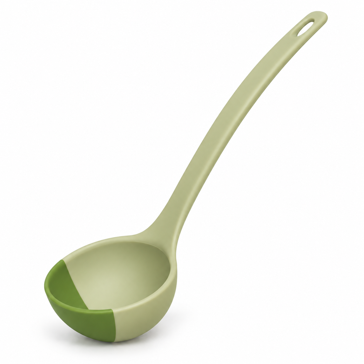 Flexible Silicone Ladle with Scraping Edge