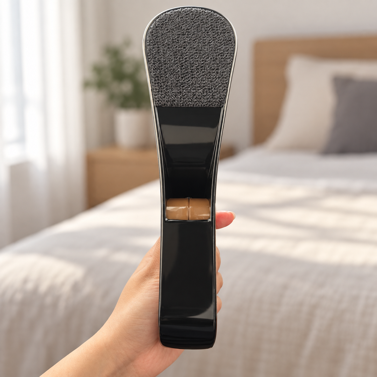 Bed Sheet Tucking Tool with Anti-Static Cleaning Back
