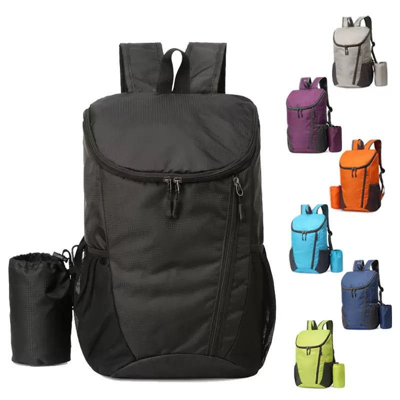 Lightweight Foldable Hiking Backpack with Storage Pouch