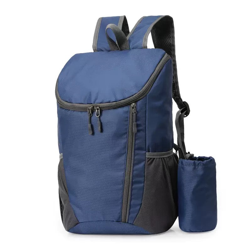 Lightweight Foldable Hiking Backpack with Storage Pouch