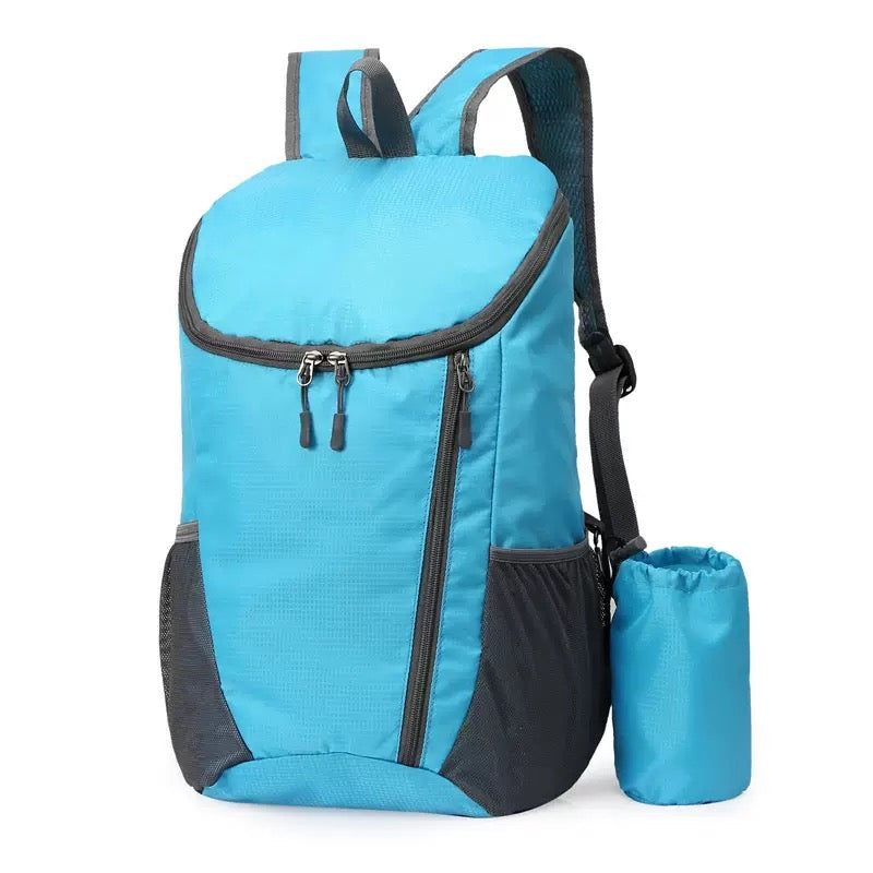 Lightweight Foldable Hiking Backpack with Storage Pouch