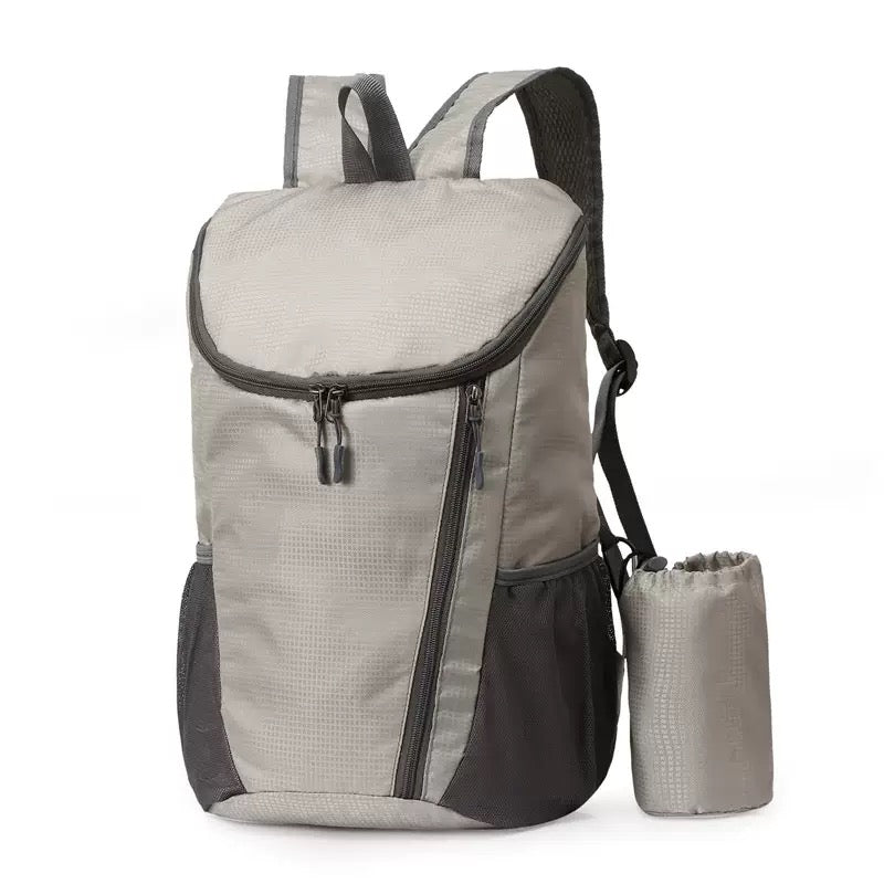 Lightweight Foldable Hiking Backpack with Storage Pouch