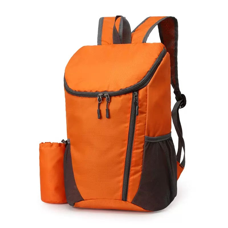 Lightweight Foldable Hiking Backpack with Storage Pouch