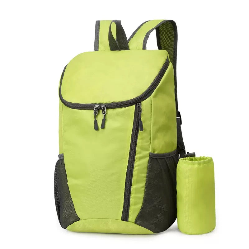 Lightweight Foldable Hiking Backpack with Storage Pouch