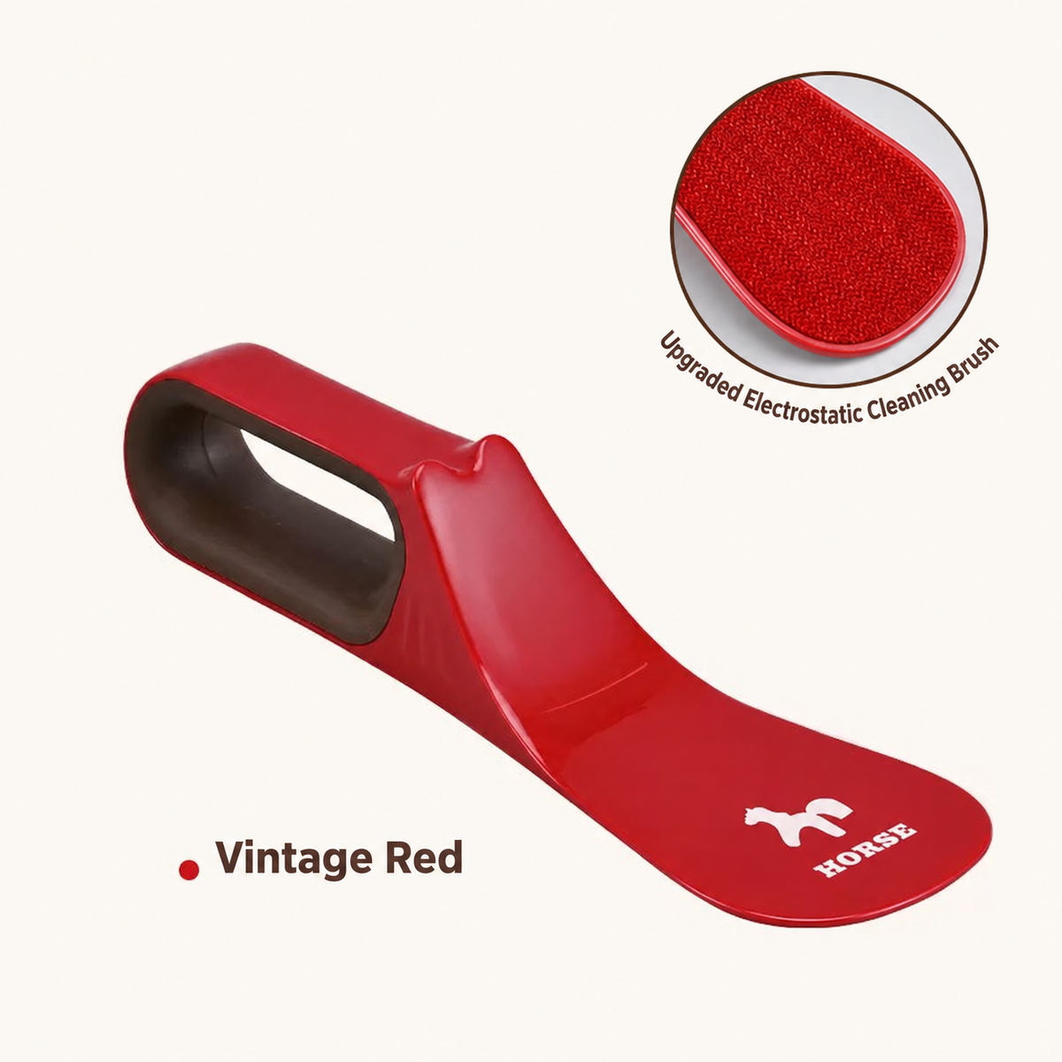 Bed Sheet Tucking Tool with Anti-Static Cleaning Back