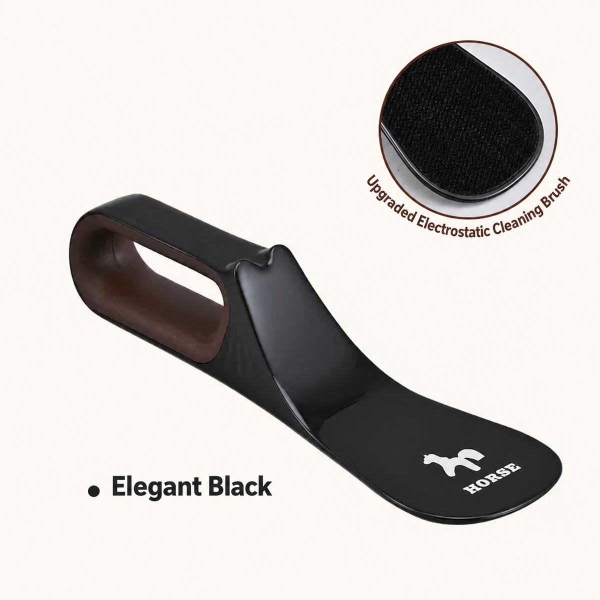 Bed Sheet Tucking Tool with Anti-Static Cleaning Back