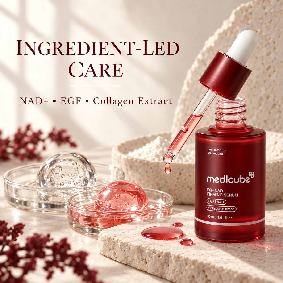 Firming Repair Serum 30mL | EGF + NAD + Collagen Serum | Hydrating Firming Care
