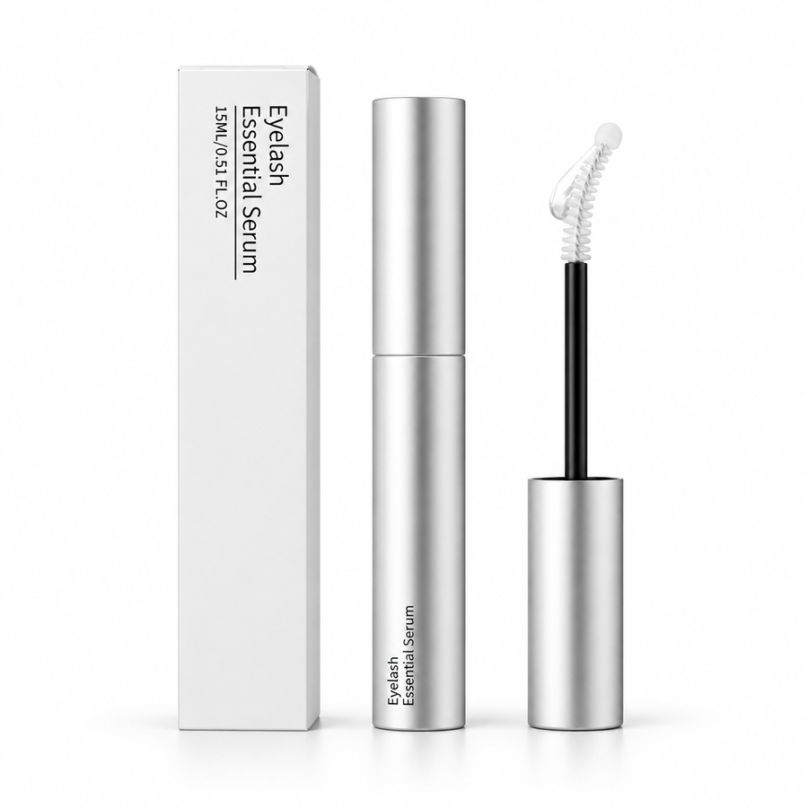 Eyelash Serum — For Eyelashes, Eyebrows, and Hairlines, 15 ml, Curved Applicator